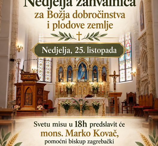 Nedjelja zahvalnica u Donjoj Stubici